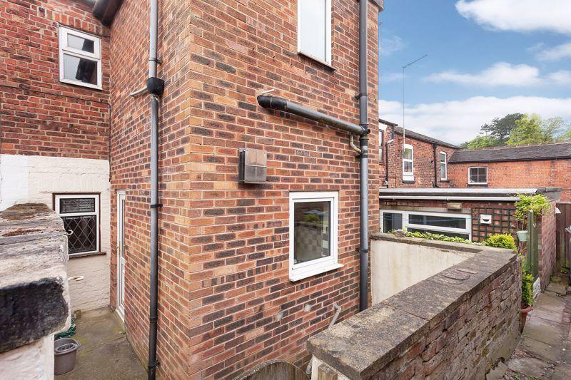 Outside rear