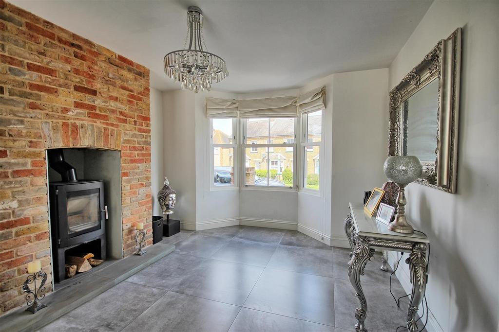 Feature fireplace
