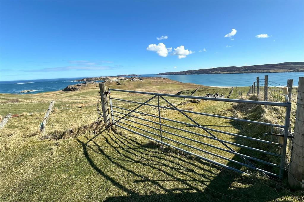Entrance to croft field