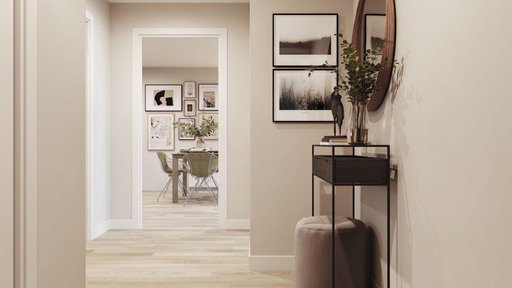 MMILT 1bedroom Apart Hallway POV1
