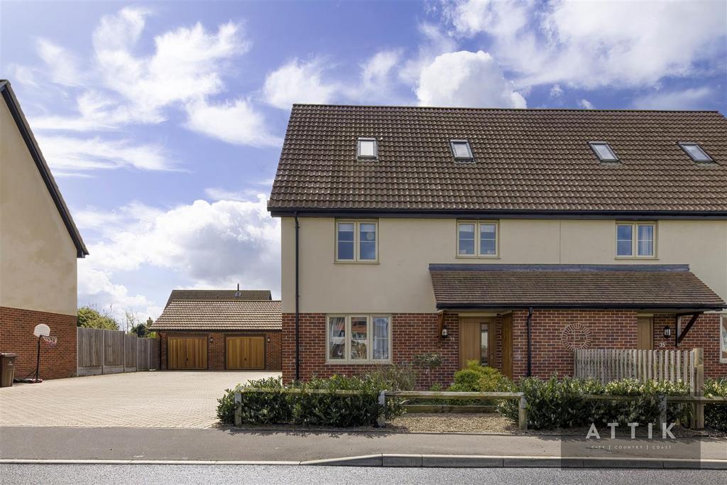 Colman Way, East Harling, Norwich 3 bed semidetached house for sale
