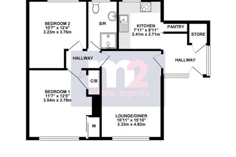 2 bedroom flat for sale, Blackbirds Close, Newport NP10