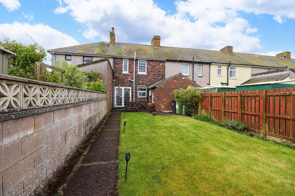 Rear garden