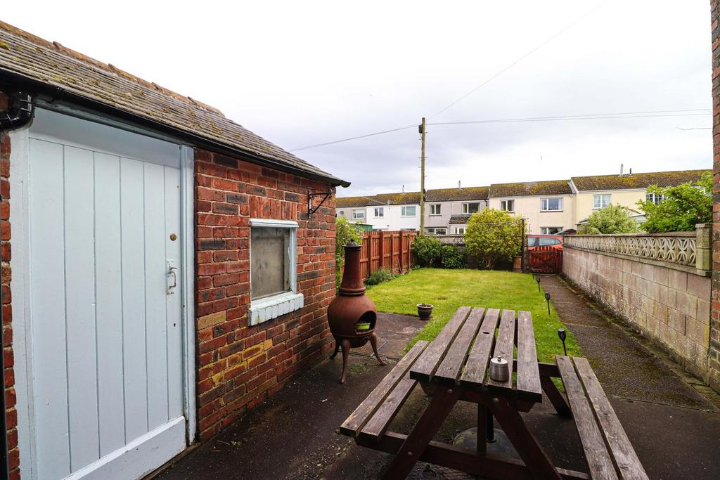 Rear garden