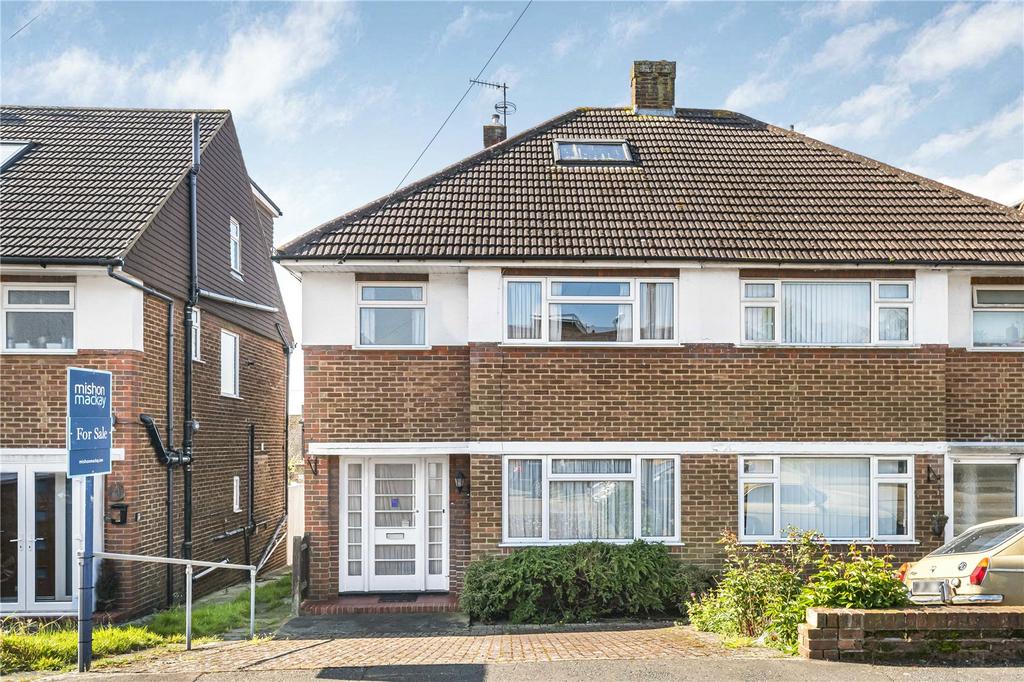 Downland Avenue, Southwick, Brighton... 3 bed semidetached house for