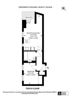 1 bedroom apartment for sale, Apartment 50, Parliament House, 81 Black Prince Road, London, SE1 7SZ