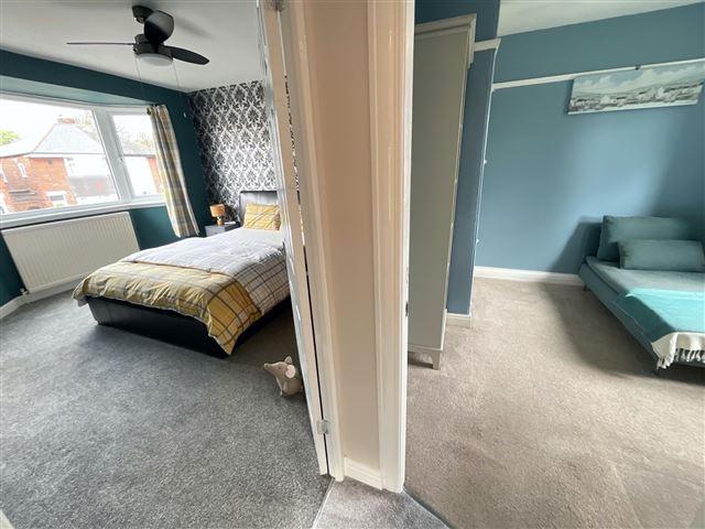 Landing View to two bedrooms