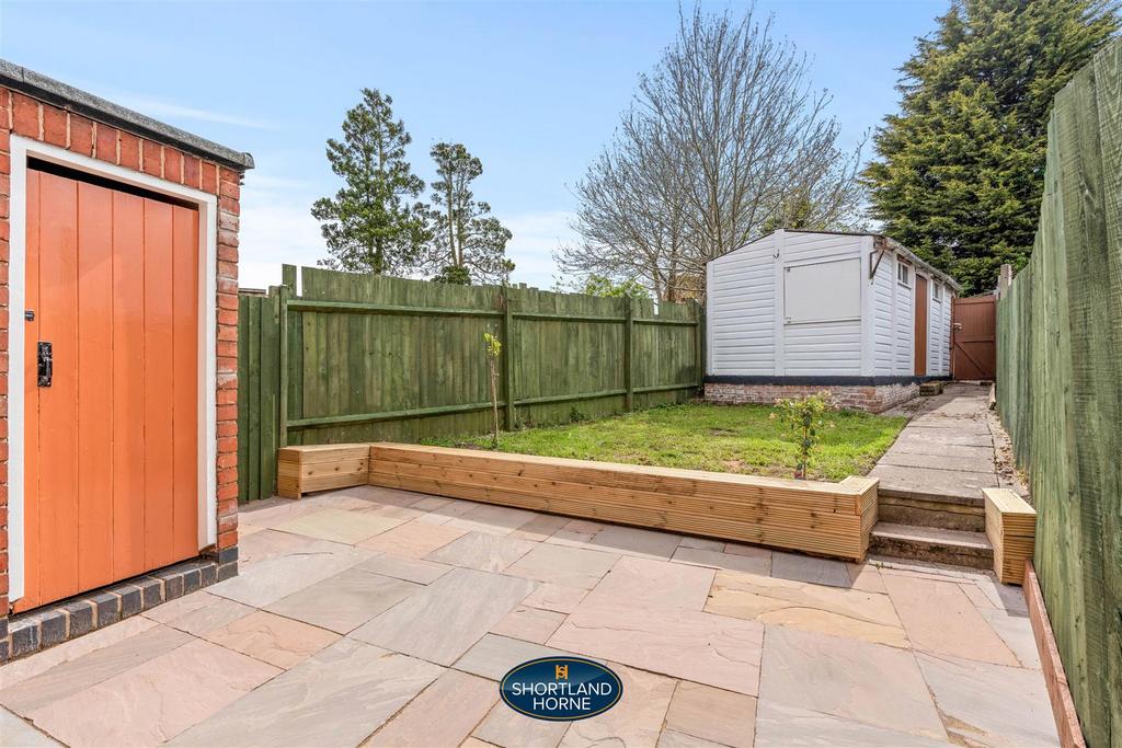 Rear garden