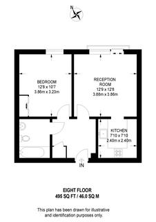 1 bedroom apartment for sale, 146 Westgate Apartments, 14 Western Gateway, London, E16 1BN