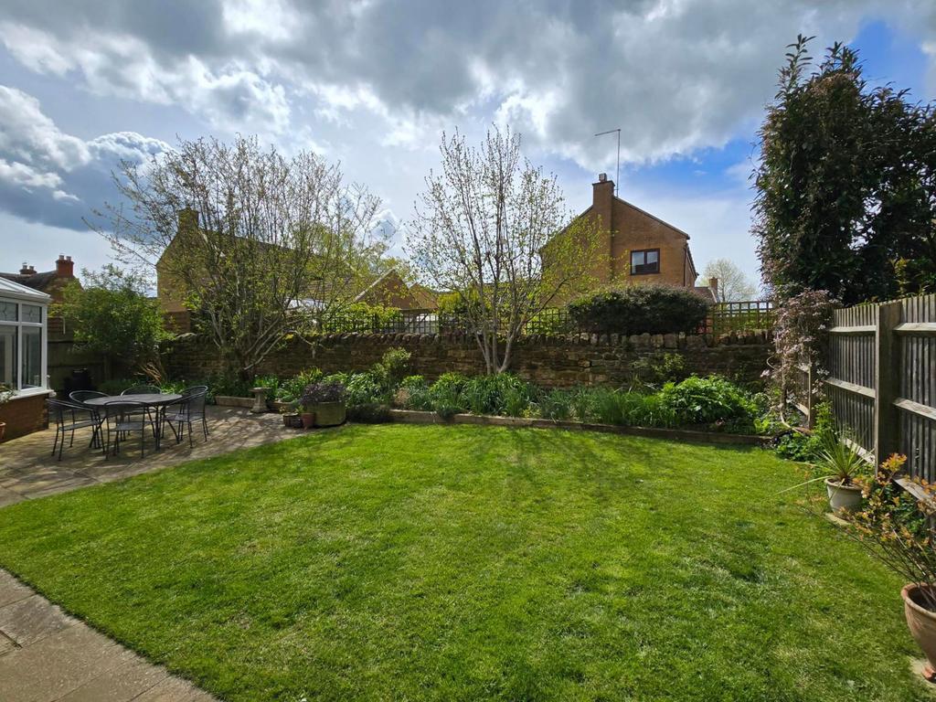 Rear garden