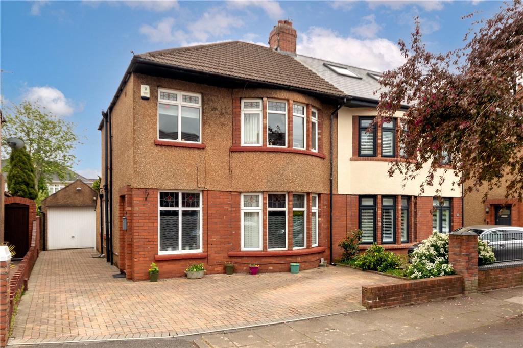 St. Malo Road, Heath, Cardiff, CF14 3 bed semidetached house for sale
