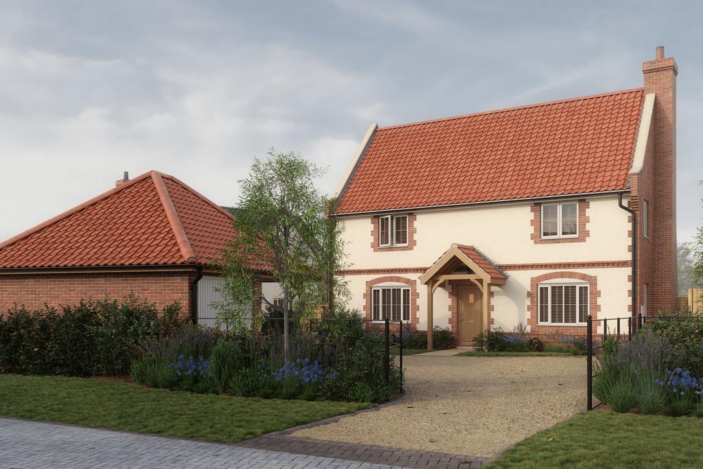 Attractive New Home in Mattishall 3 bed detached house for sale £540,000