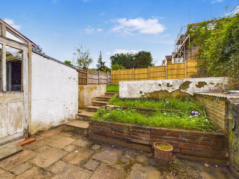 Patio to rear garden