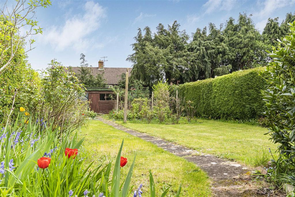 Rear garden