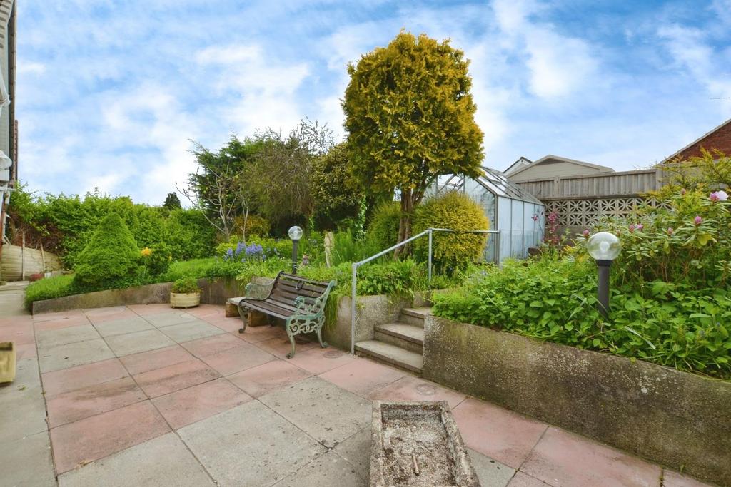 Rear garden