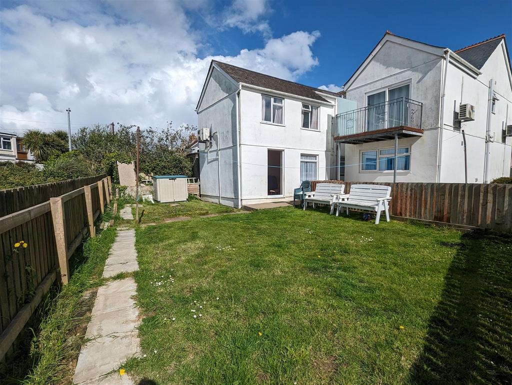 Rear of house
