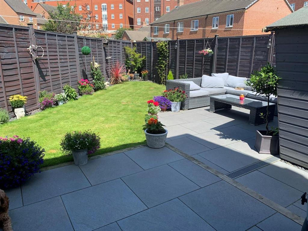 Rear garden
