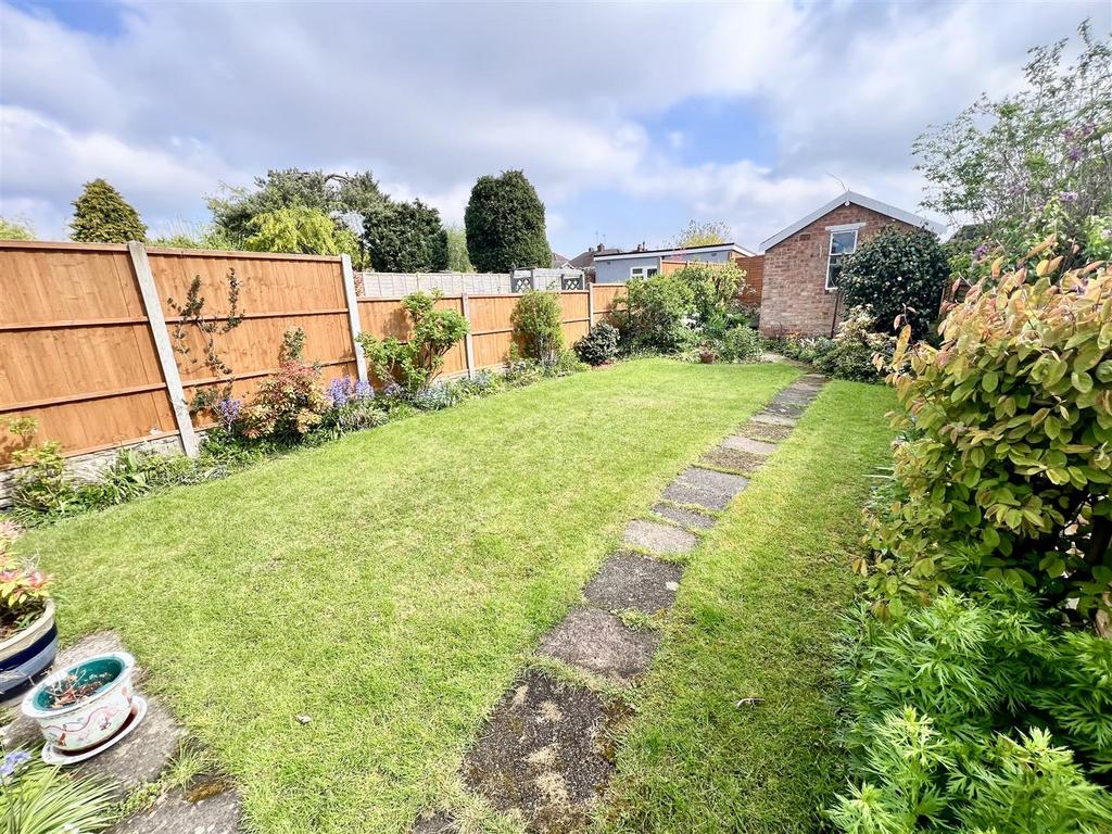 Rear garden