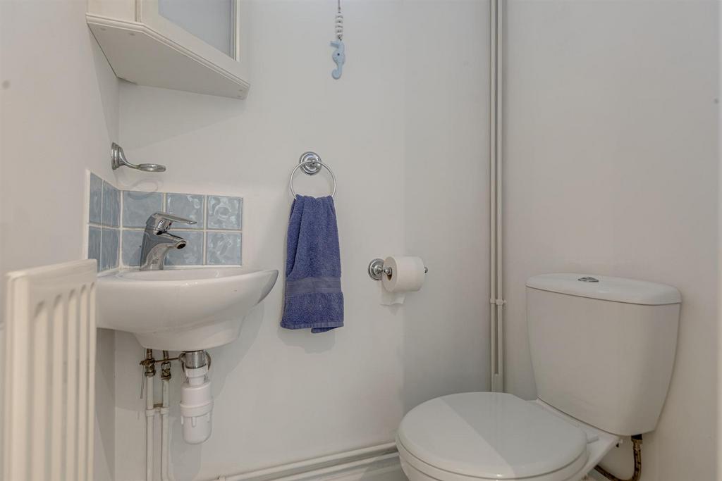 Downstairs cloakroom