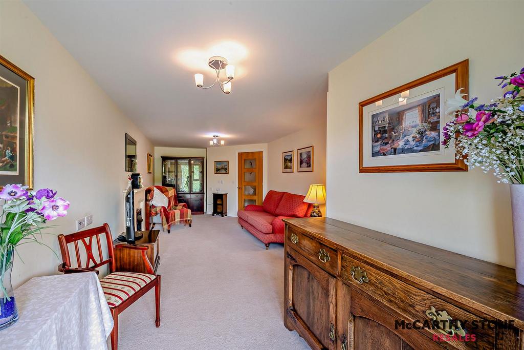 Living Room with Balcony Access