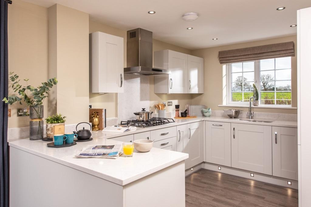 Beautiful open plan kitchen space