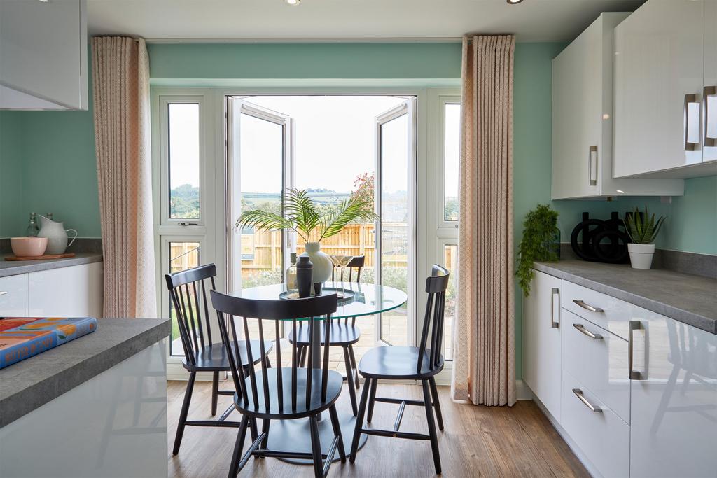 Dining area in the Kenley 2 bedroom home