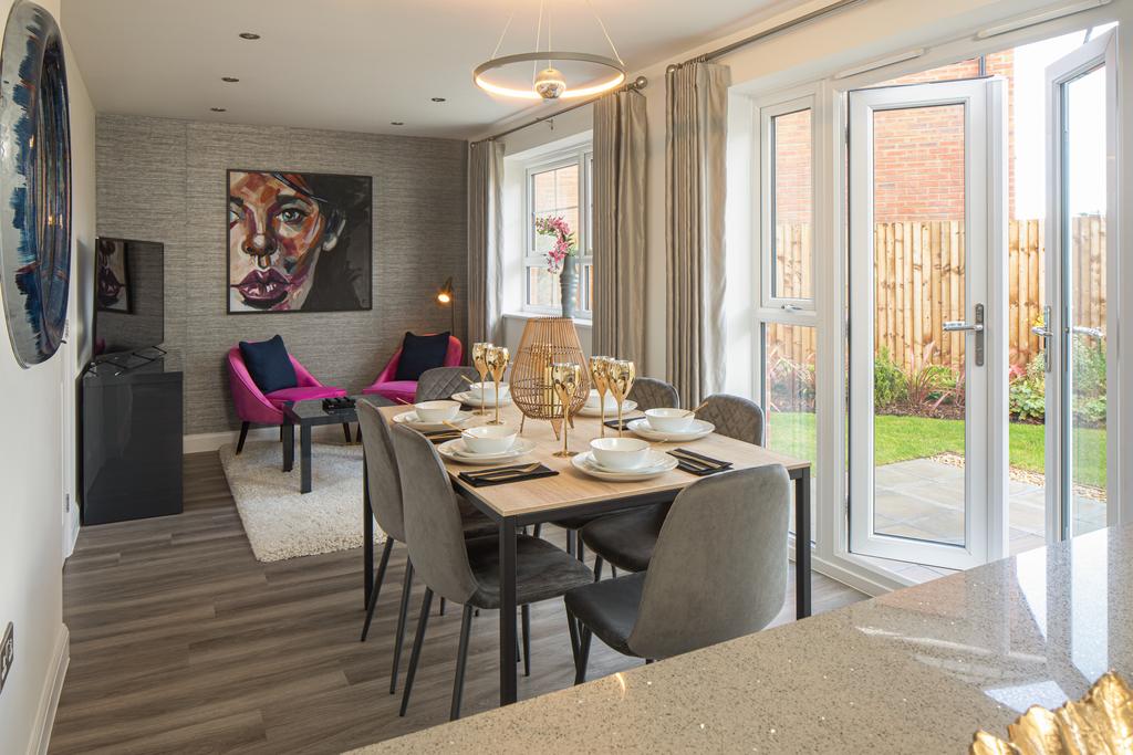 Dining area in the Radleigh 4 bedroom home
