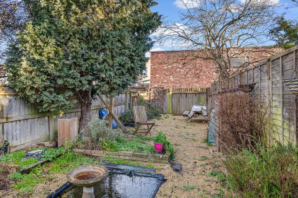 Rear garden