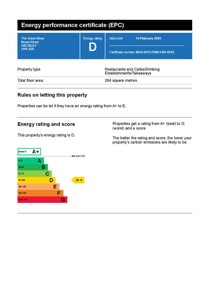 Energy performance certificate (EPC) – Find an ene