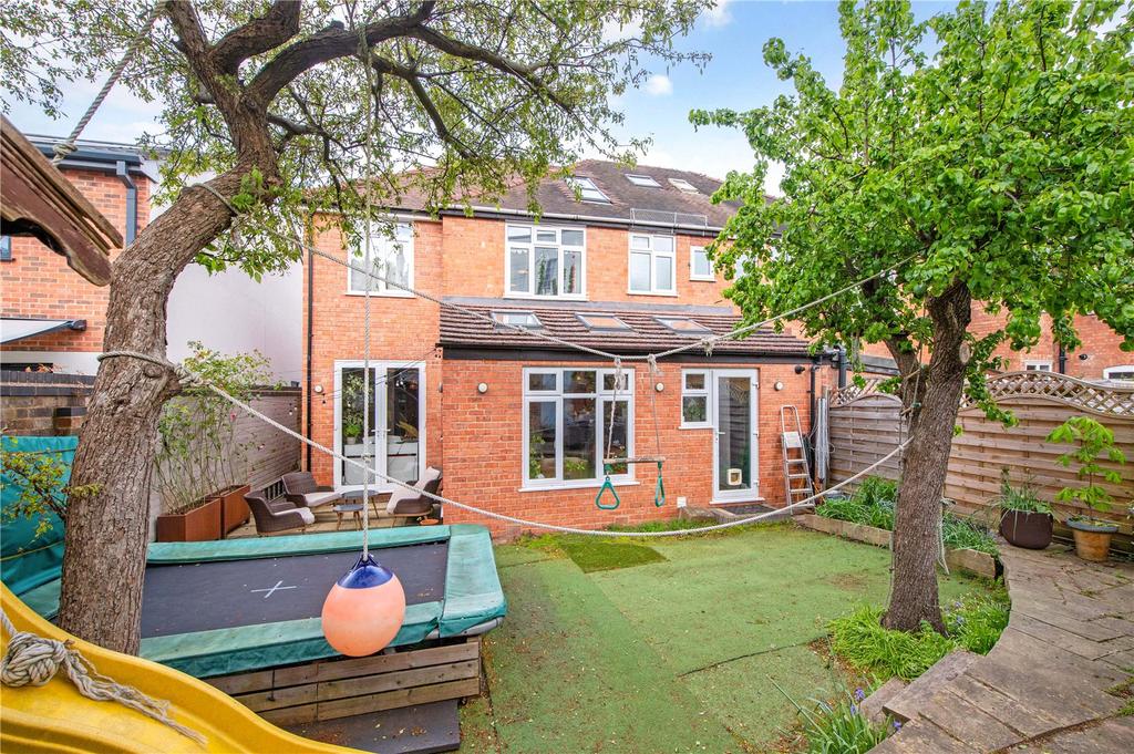 Rear View Of Garden