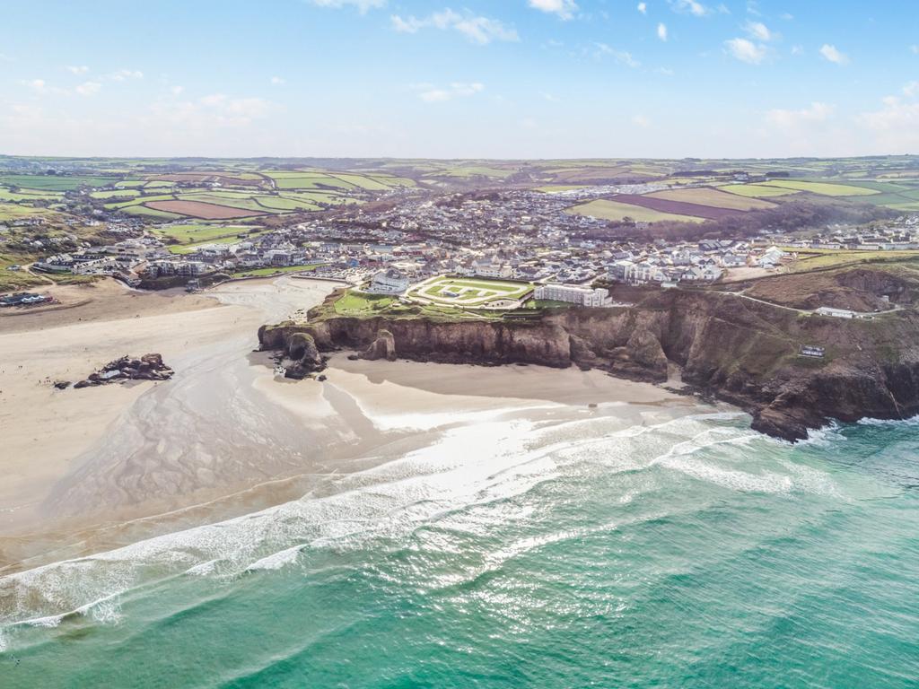 Aerial Perranporth