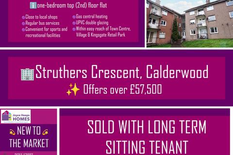 1 bedroom flat for sale, Struthers Crescent, East Kilbride G74