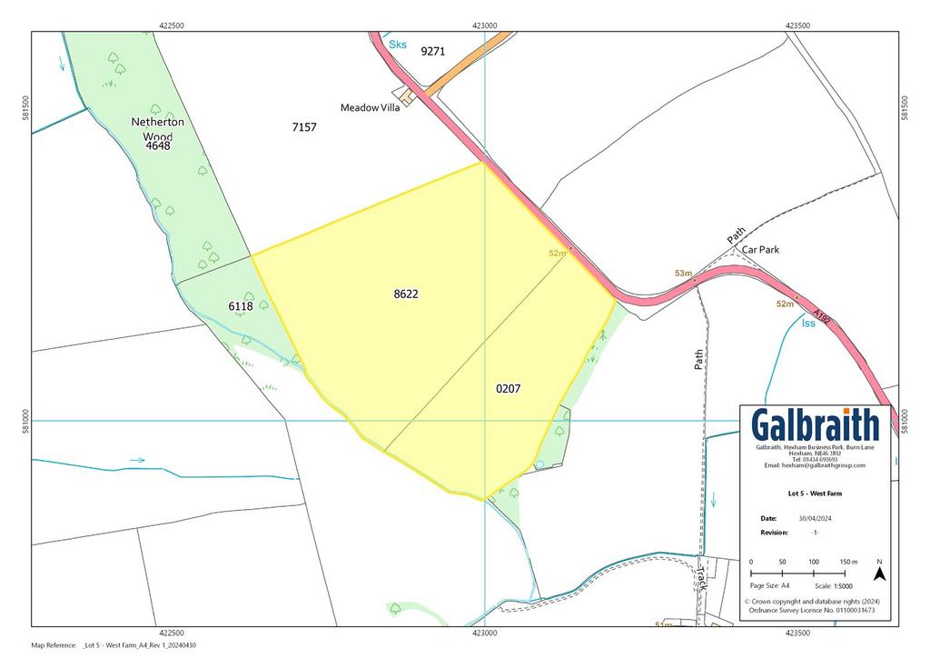 Lot 5   Sale Plan