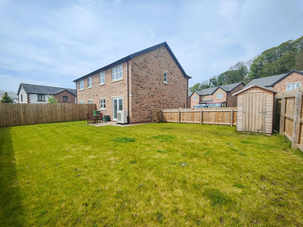 Rear garden