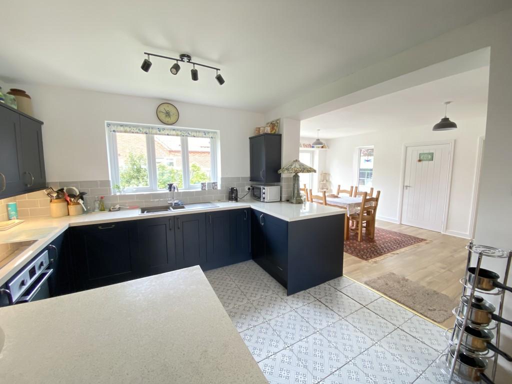 Kitchen and dining areas