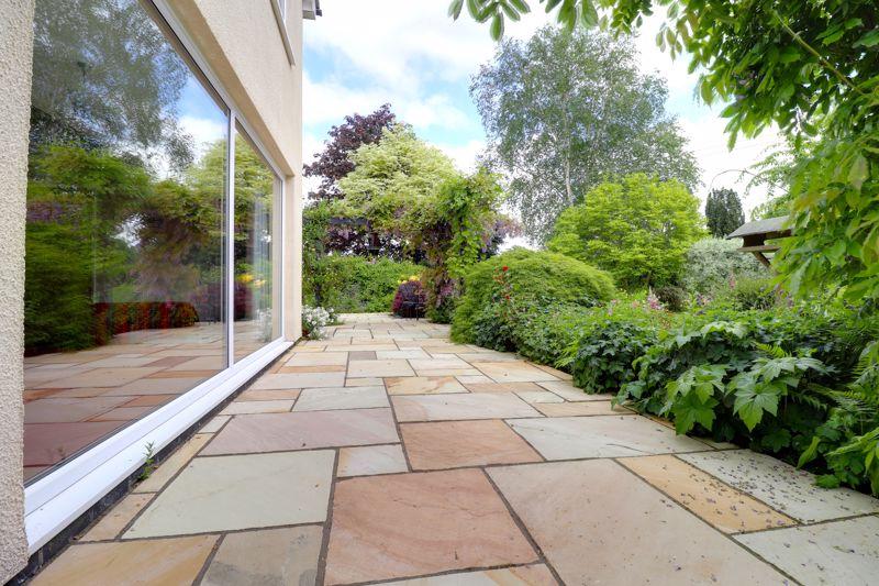 Cut Stone Patio Area