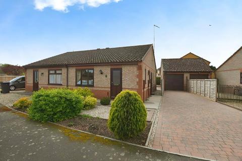2 bedroom semi-detached bungalow for sale, Hagbech Hall Close, Emneth, Wisbech, PE14 8EB