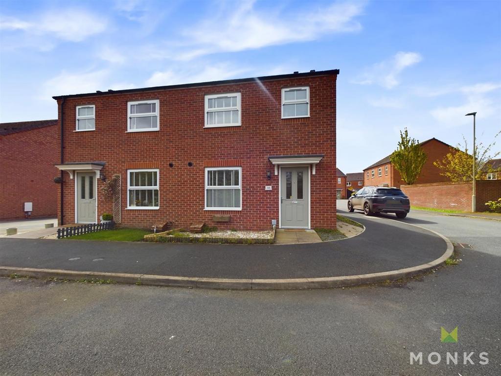 Oakley Meadow, Wem 3 bed semidetached house for sale £240,000