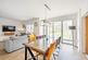 Dining area of kitchen