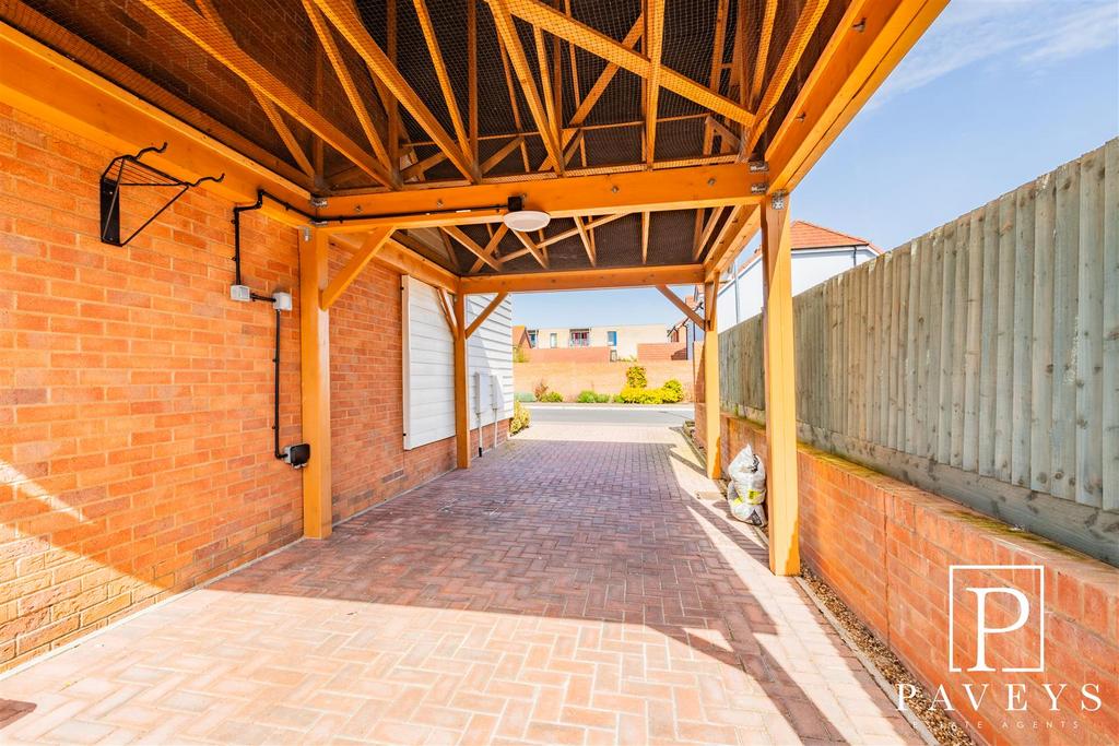 Double length carport