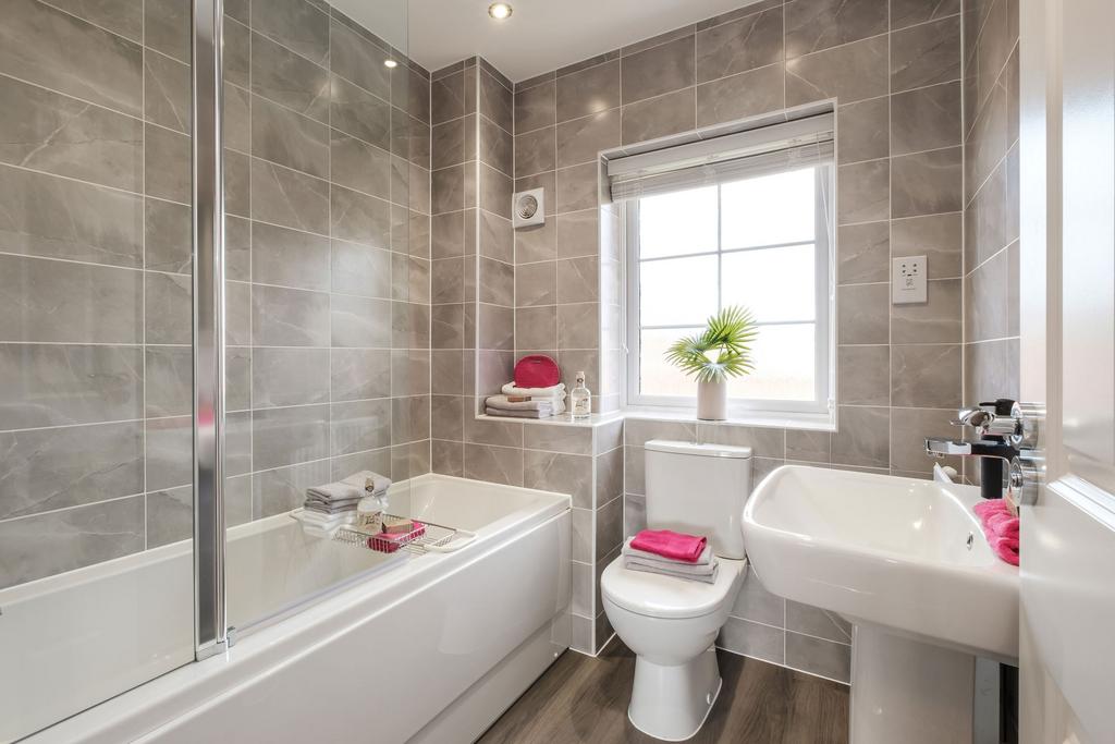 Interior view of our Roseberry 2 bed bathroom