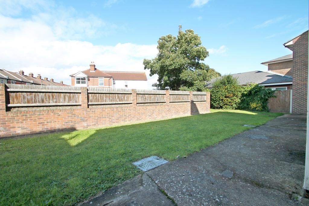 Communal garden area
