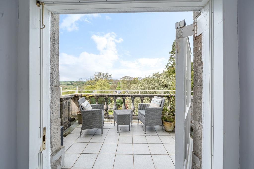 Balcony with a view