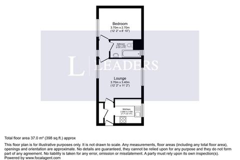 1 bedroom apartment to rent, Bury Road