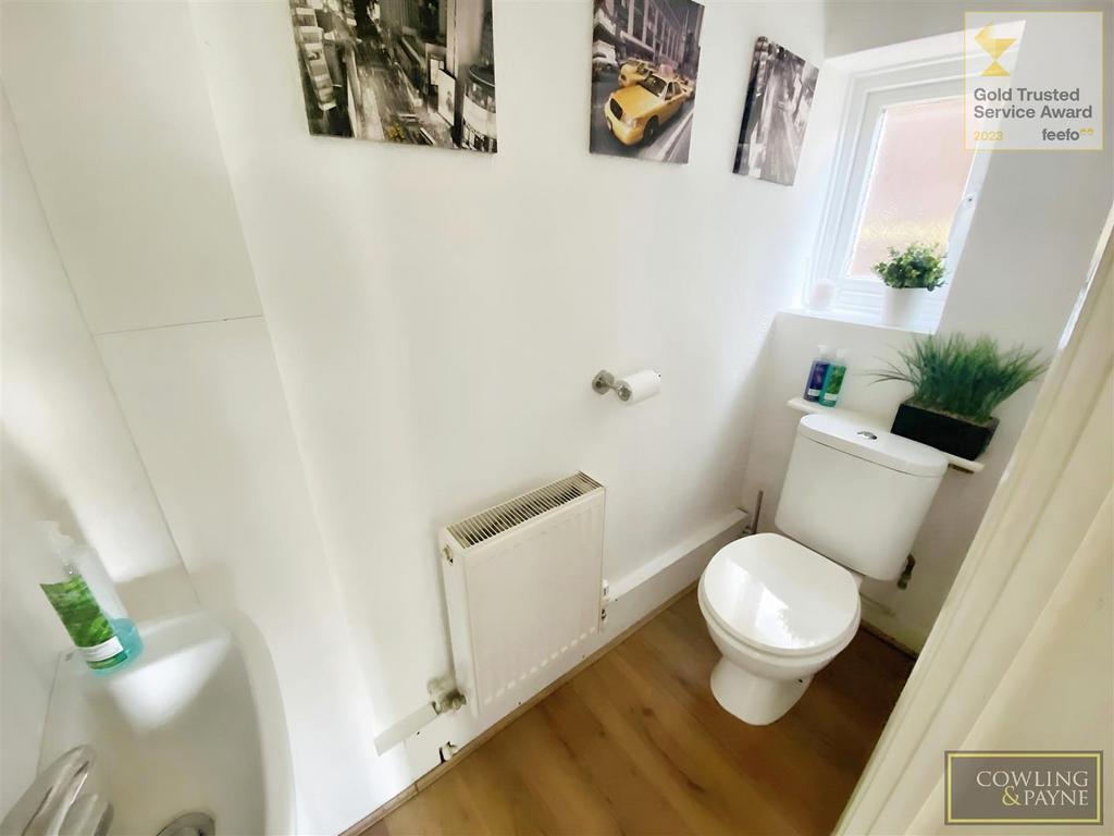 Ground floor cloakroom