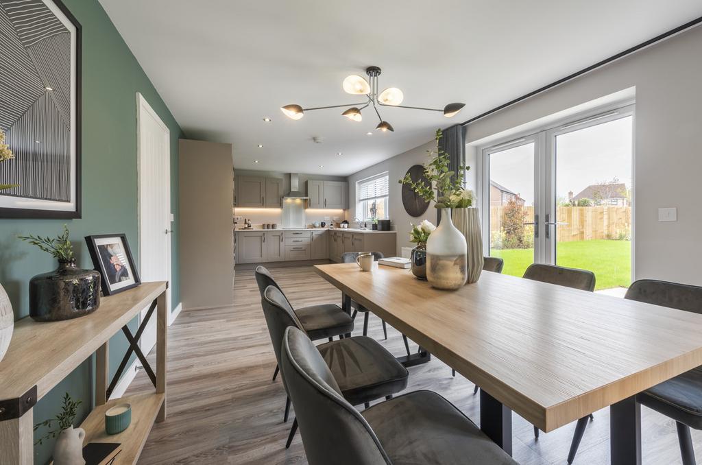 Indicative Kitchen/Dining Room, Contemporary...