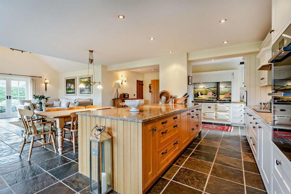Open plan living kitchen