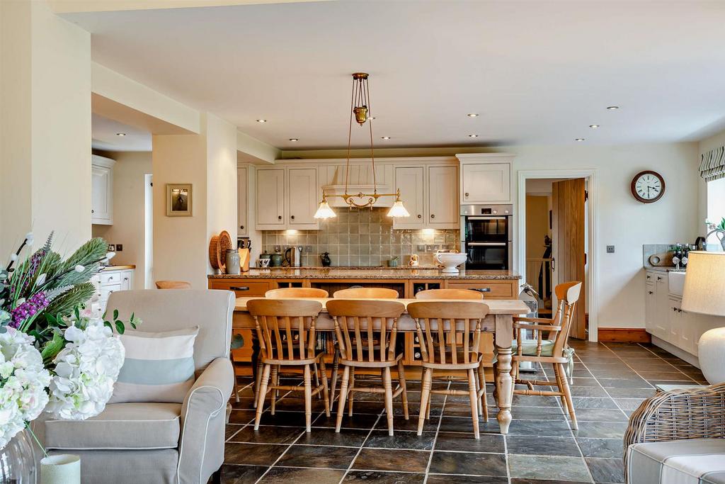 Open plan living kitchen