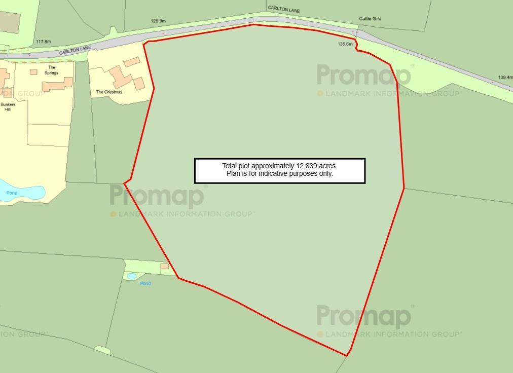Paddock Land on Carlton Lane, Burton... Land for sale £200,000