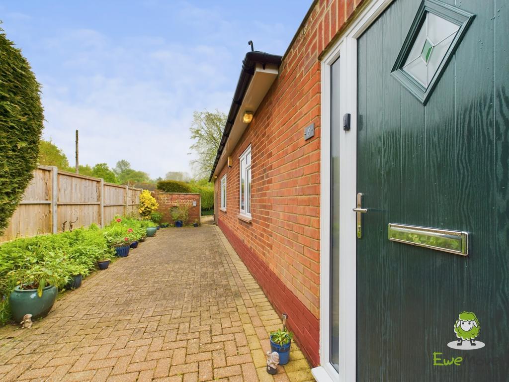 Walk way at front